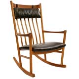 Danish Craftsman Rocking Chair