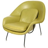 Eero Saarinen for Knoll Leather Womb Chair