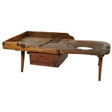 19th Century Walnut Cobbler Table