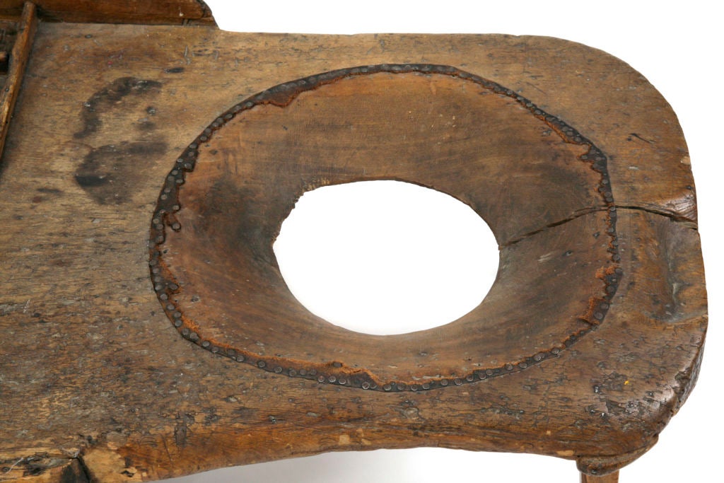 19th Century Walnut Cobbler Table