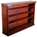 Antique Regency Period Bookcase with Turned Columns