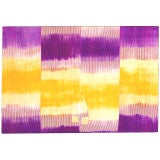 Purple and Gold Ikat