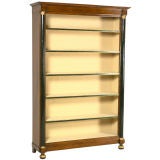 Italian bookcase on Gilded Bun Feet