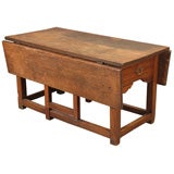 Rectangular Oak Gate-Leg Table