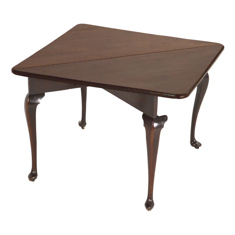 English Mahogany "Envelope" Table