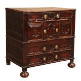 CHARLES II MOLDED FRONT CEDAR CHEST