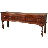 Long Dresser on Turned Legs