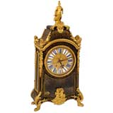 Louis XV boulle mantle clock