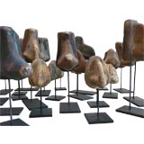 A Collection of 30 nose molds for Carnivale masks.
