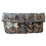 Used 18th Century Horse Hair Traveling Trunk