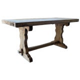 Oak Trestle Table