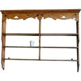 Antique Large Scale Plate Rack