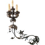 Massive Pair of French Sconces