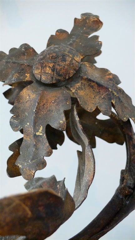 Mid-20th Century Massive Pair of French Sconces