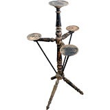 Black Almoge Plant Stand