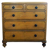 Antique Grain-Painted Chest of Drawers