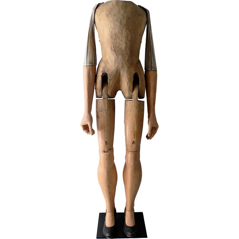 Early Americana Ventriloquist's Puppet