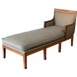 French Empire Chaise Lounge