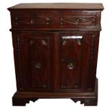 Early Spanish Walnut Cabinet