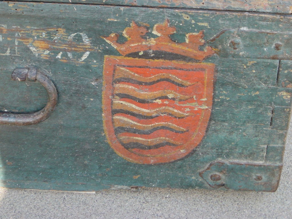 Painted Spanish Rifle Chest