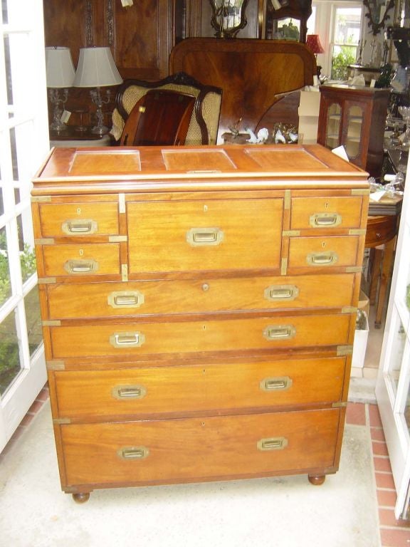 19th Century Exceptional Campaign Chest