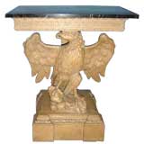 Pair of Carved Eagle Base Consoles