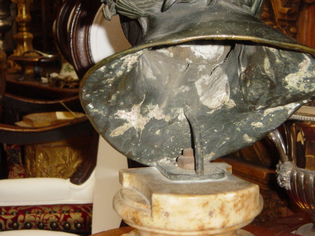 Italian Bronze Bust of Senneca 1