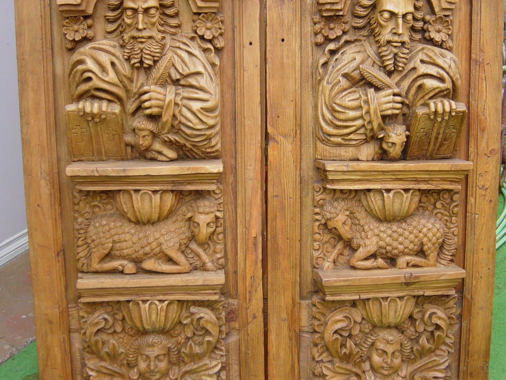 Pair of Mexican Colonial Doors 2