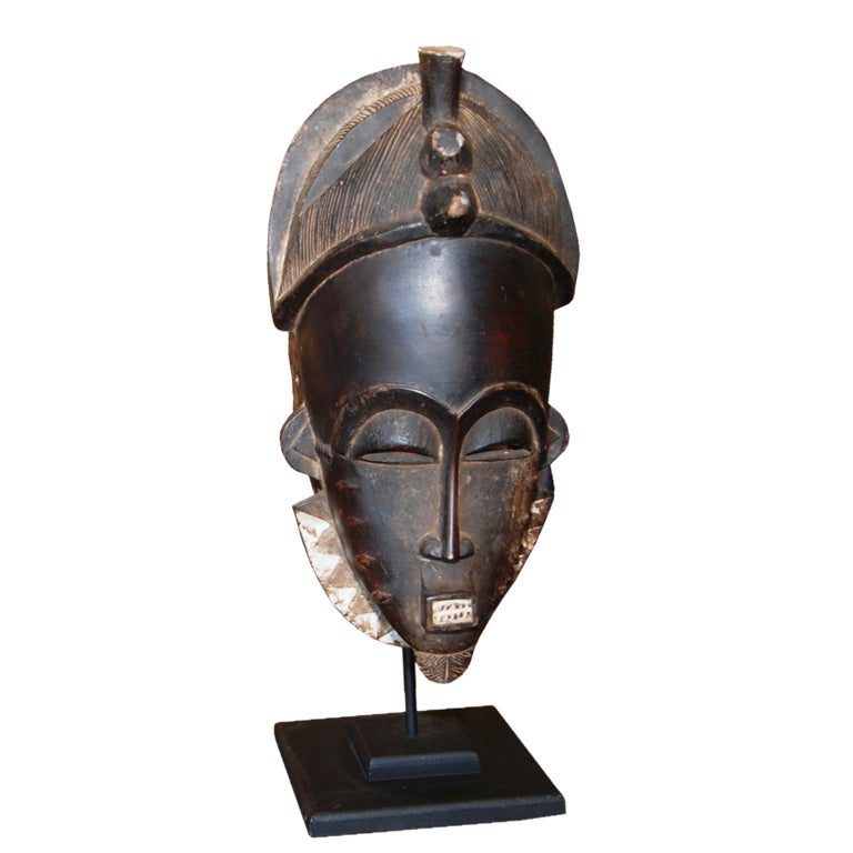 Baule Tribal Mask For Sale