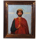 19th Century Russian Icon of the Emperor Constantine