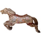 19TH CENTURY VENETIAN HAND CARVED WOODEN CAROUSEL