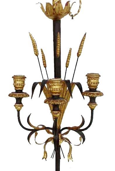 Large Italian Pair Candle sconces