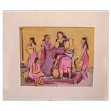 Watercolor Painting by Jonathan Scott  (Listed Artist)