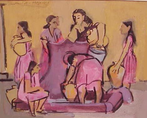 Watercolor Painting by Jonathan Scott  (Listed Artist)