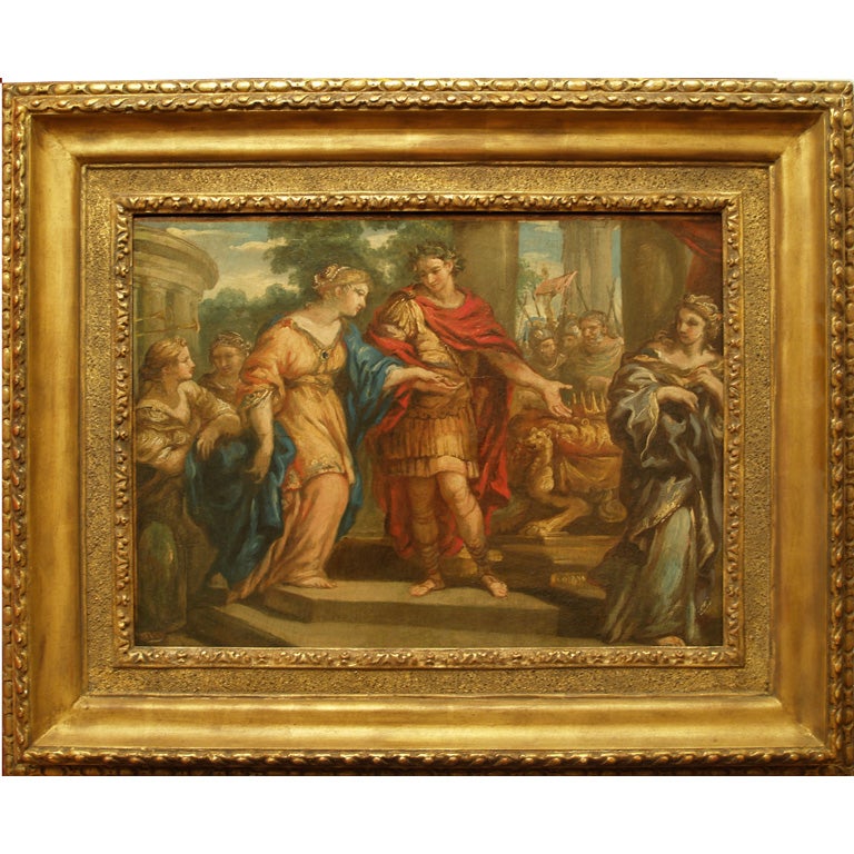 Caesar Returning to Cleopatra her Throne, French School For Sale