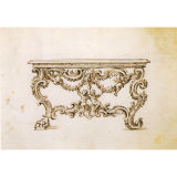 Alternate Designs for a Console Table Giovanni Battista Foggini