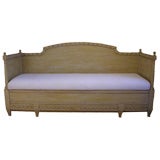 Gustavian painted sofa