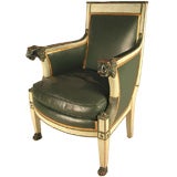 Empire painted bergere