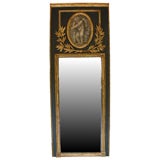 Louis XVI Italian painted pier mirror