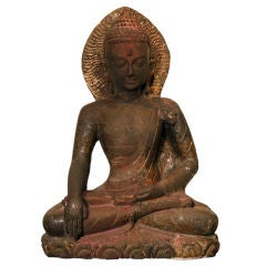 Stone Seated Buddha
