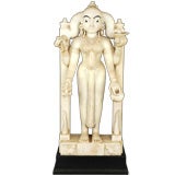Antique Marble Sculpture of Parvati