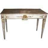 18th Century Italian Neoclassic Gilt  Console Table