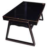 Japanese Black Lacquer Table