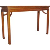 Chinese  Ming-Style Huang Huali Wood Table.