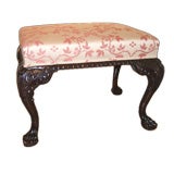 Chippendale style stool