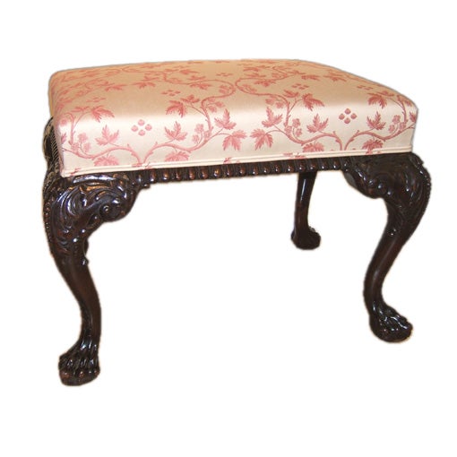 Chippendale style stool