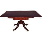 Regency period mahogany dining table
