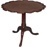 English mahogany occasional table English mahogany occasional table
