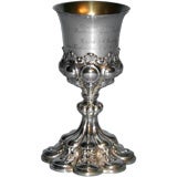 German silver kiddush cup