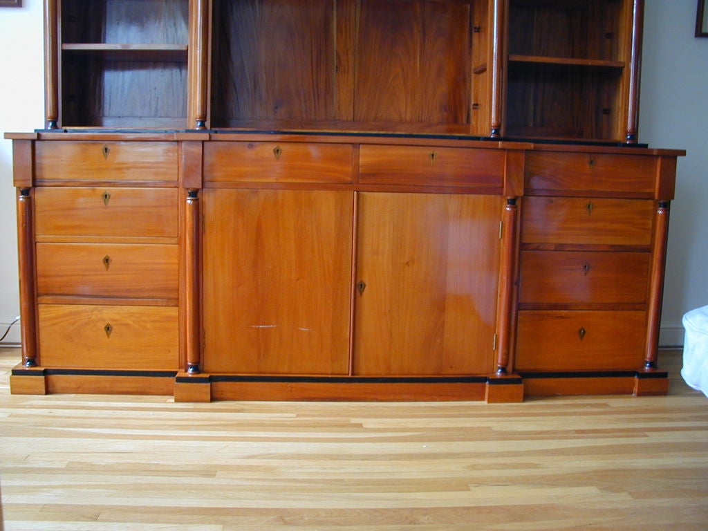 biedermeier breakfront